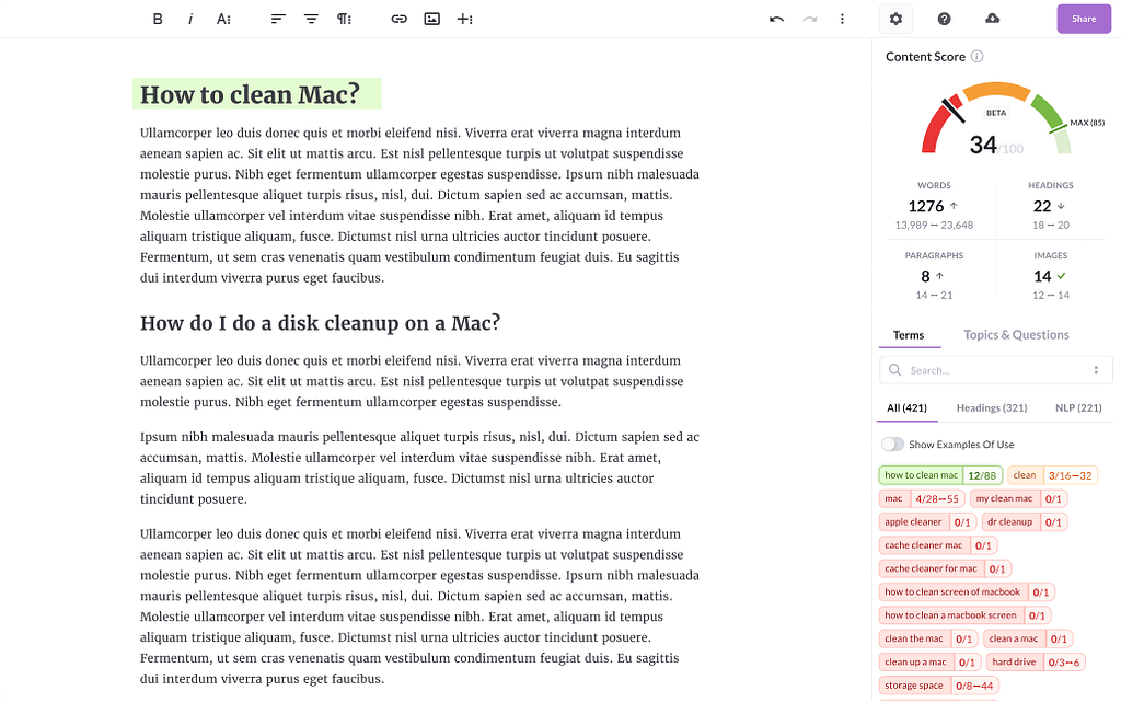 Surfer Content Editor 