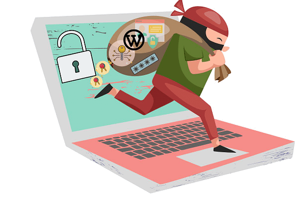 Spammer stealing information from Hacked WordPress website